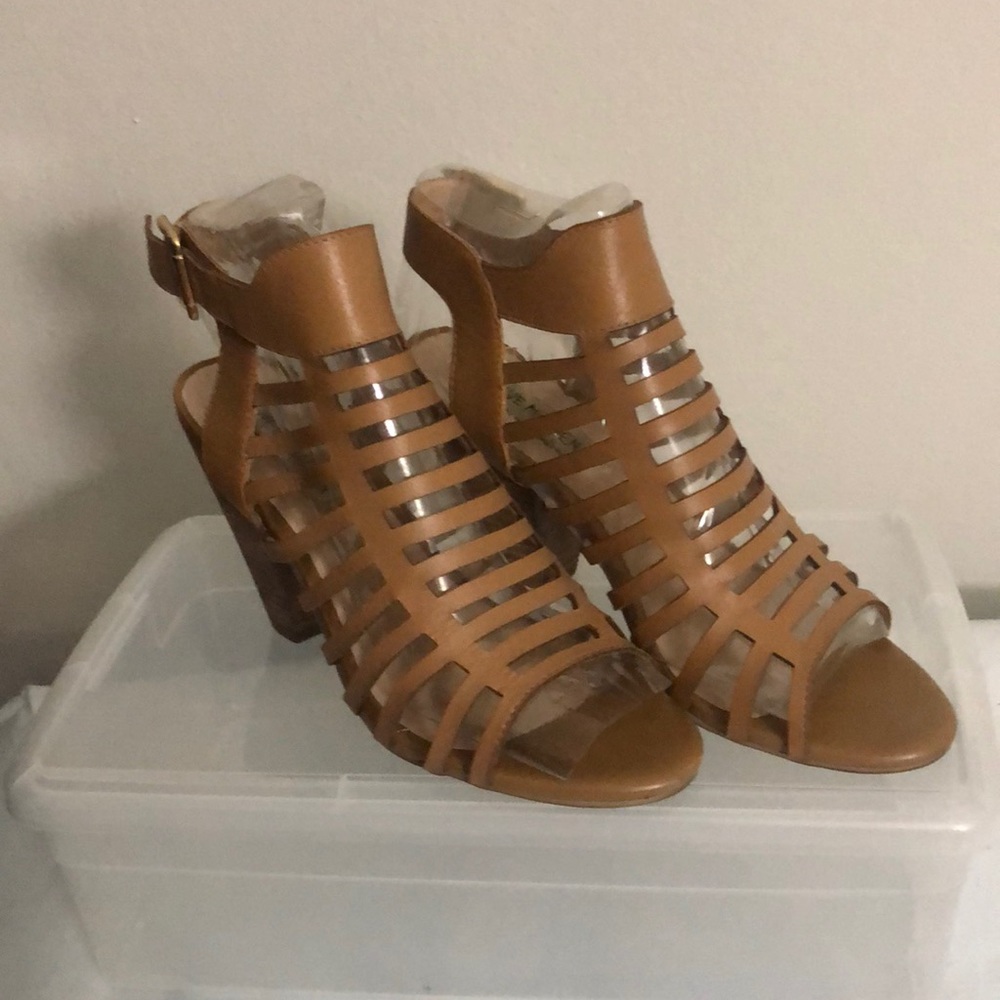 Steve Madden Kendal cognac high heel Sandal